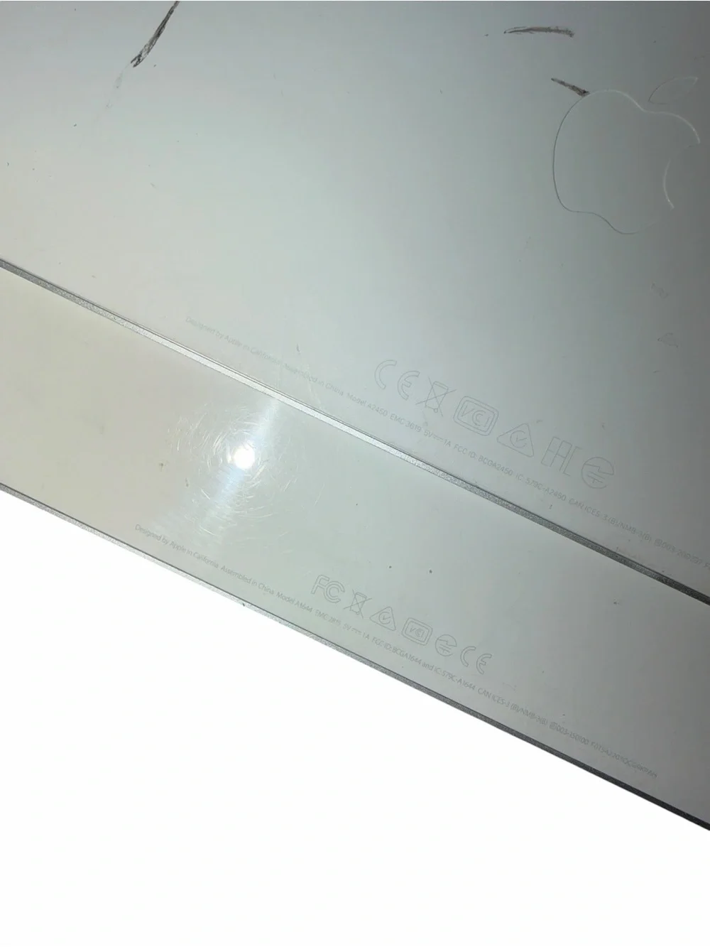 Apple White Aluminum Bluetooth Magic Keyboard Pair